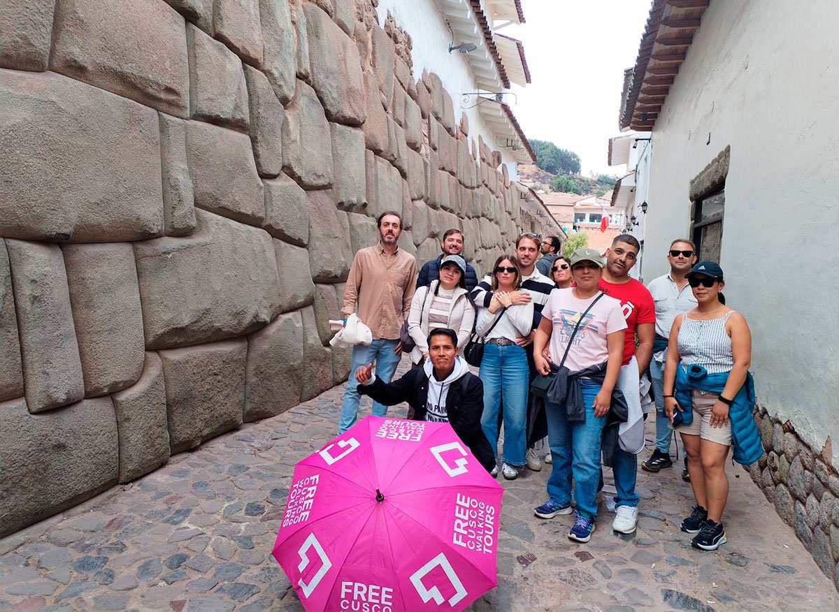 Guía con grupo